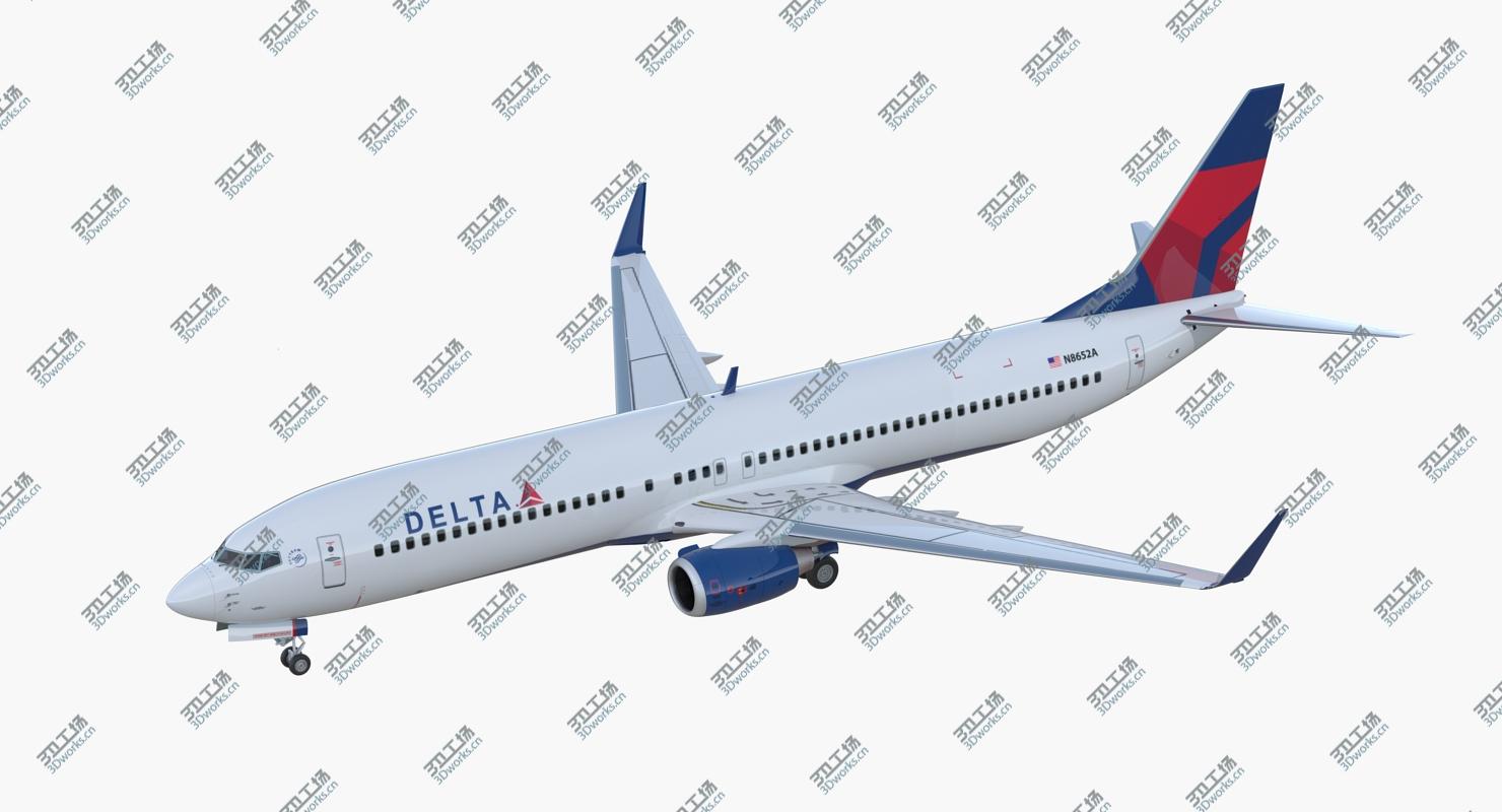 images/goods_img/2021040233/Boeing 737-900 ER Delta with Interior and Doors Rigged 3D model/4.jpg